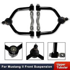 For Mustang Ii Tubular Upper Control A Arms Street Rod Stock Width Black