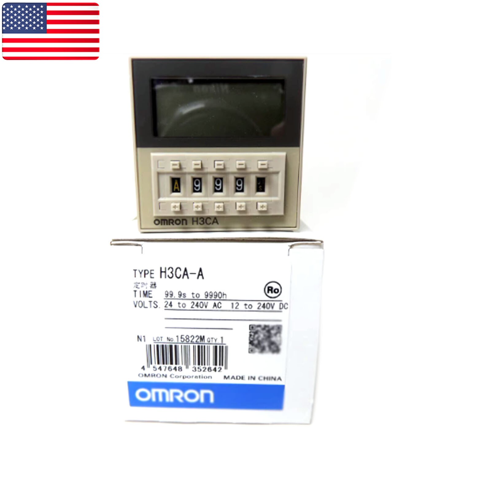 One Brand New OMRON H3CA-A Timer - US Stock