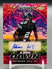 2025 Leaf Nation A New Dawn Pink Sparkle Antwann Hill Jr. 1/6 Auto RC Rookie