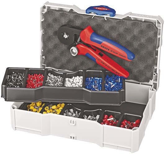 Knipex 97 90 09 AderendhüLsensortiment 1251 Teilig 0,50 - 10,00 Mm² Crimpzange-image