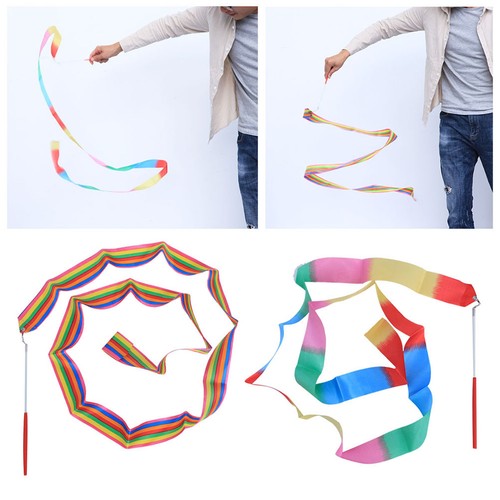 4 Pcs Girls Gymnastics Equipment Dance Ribbons for Children Dancing - 第 3/11 張圖片