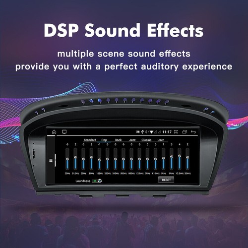 8.8" Android Car Stereo CarPlay GPS Navi for BMW E60 E61 E90 E92 CCC 2005-2008 - Picture 9 of 13