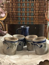 ANCIENS PETITS GRES D ALSACE ET PETITE BOUTEILLE EN GRES DECO SHABBY