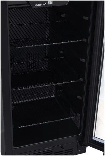 EdgeStar BBR901BL Black 15"W 80 Can Built-In Beverage Center With Slim Design - Picture 7 of 12
