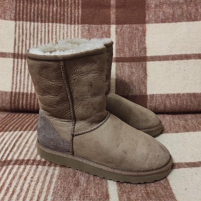 Women UGG Boots Brown 37.5 #O0GU