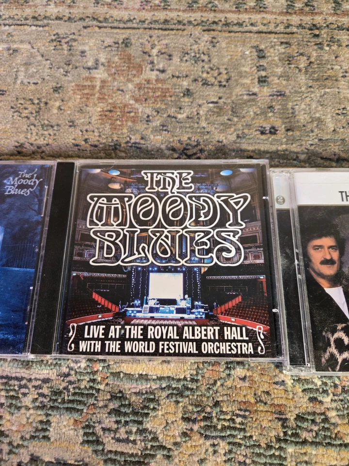 Moody Blues CD Lot of 3: Gold; Live At Royal Albert Hall; Long Distance Voyager Foto 3 de 4