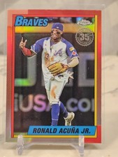 2025 Topps Chrome - 1990 Topps Baseball Ronald Acuña Jr. #90CB-2