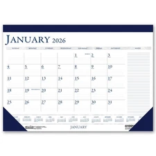 2026 164 HOD164 House of Doolittle Desk Pad Calendar with Notes, 17 x 22"