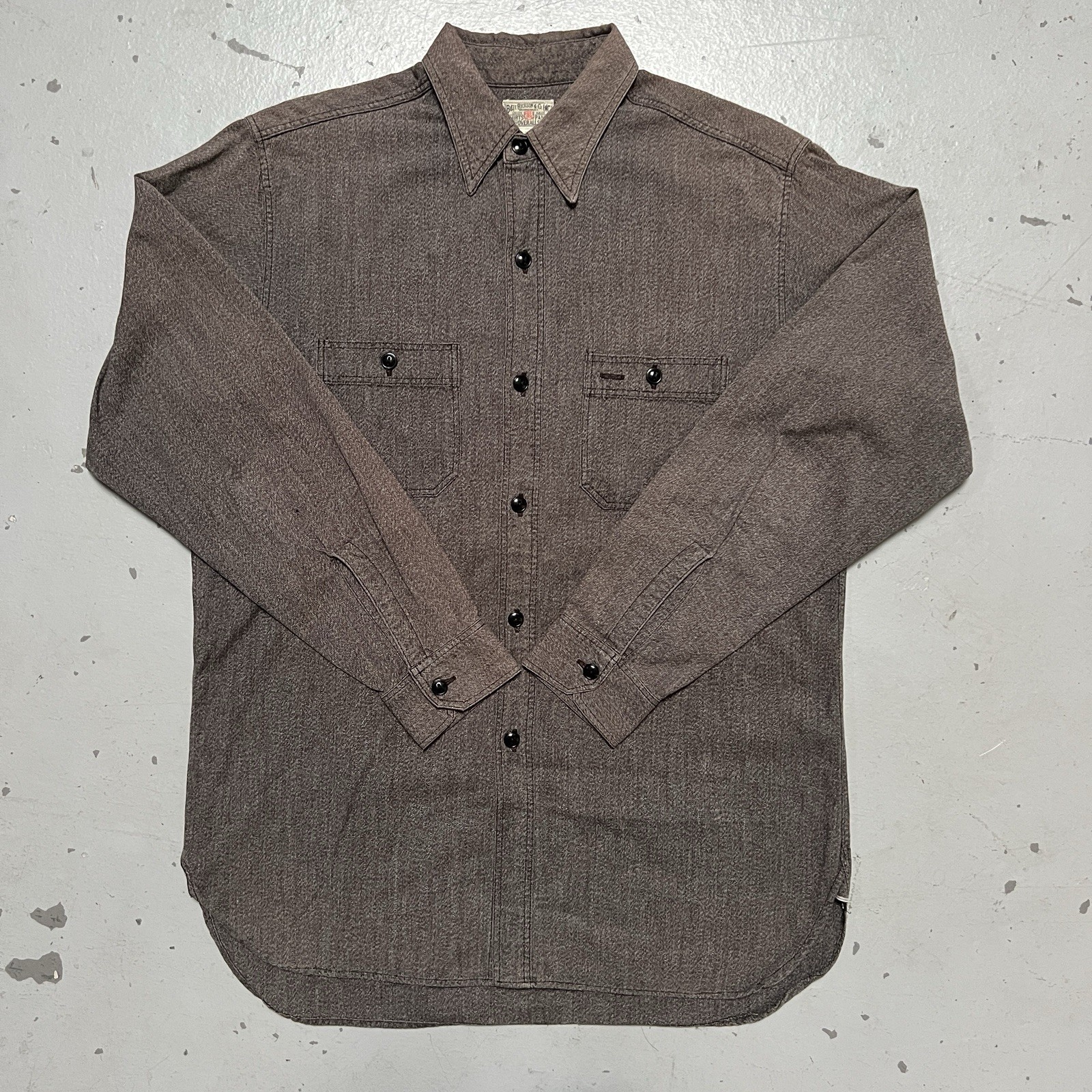 Buzz Rickson Selvedge Chambray Work Military Styl… - image 1