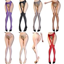 Women Stockings Sheer Bodystockings Nightwear Pantyhose Thigh See Through Sexy