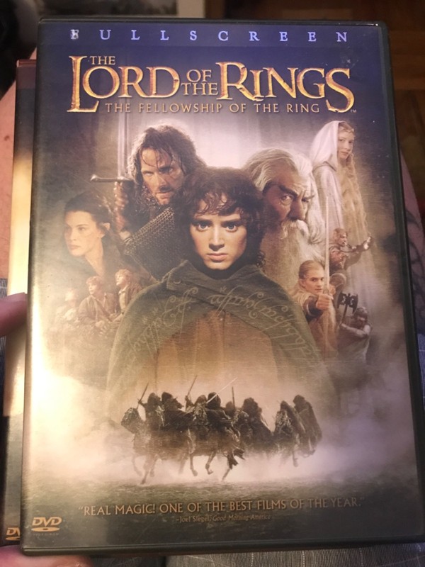 The Lord of the Rings: The Fellowship of the Ring (DVD, 2001)