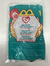 Ty Teenie Beanie Baby FRECKLES The LEOPARD 1 McDonald's Meal Toy 1999 New 1638
