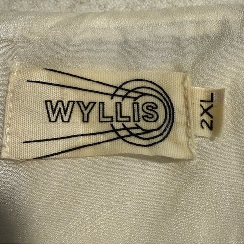 Giacca cappotto ritagliato misto lana Wyllis panna beige erica donna nuovo senza etichette taglia 2XL - Foto 4 di 12