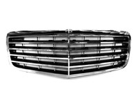 Gitter Grill Vorne FÜR Mercedes S-KLASSE W221 2006-2009 Chrom/Grau