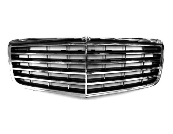Gitter Grill Vorne FÜR Mercedes S-KLASSE W221 2006-2009 Chrom/Grau-image