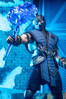 Artikulierte Figur Mortal Kombat Sub Zero 17cm Limitierte Edition Spielzeug