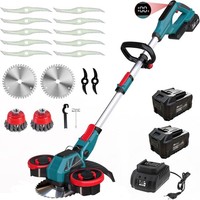 Akku Rasentrimmer FüR Makita Akkus, 3-In-1 Kantenschneider & Rasentrimmer Mit