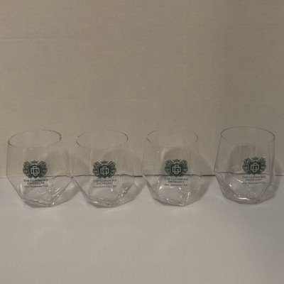 The Glenmore Distillery Silver Anniversary Club Bourbon/Whiskey Glasses 