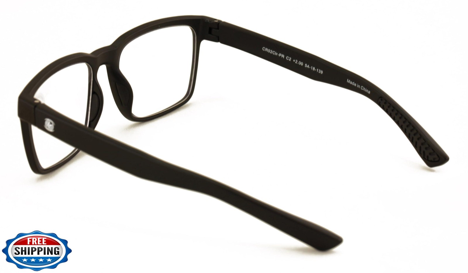 V.W.E. Men Progressive Reading Glasses No Line Clear on Top Bifocals Reader -