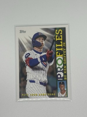 2025 Topps ProFiles Ken Griffey Jr. Insights Pete Crow-Armstrong Cubs #TP-13