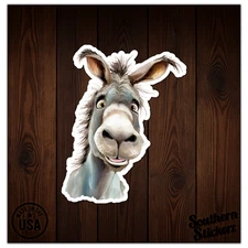 Donkey Mule - Vinyl Decal Sticker - Car Window Laptop - ebn12381