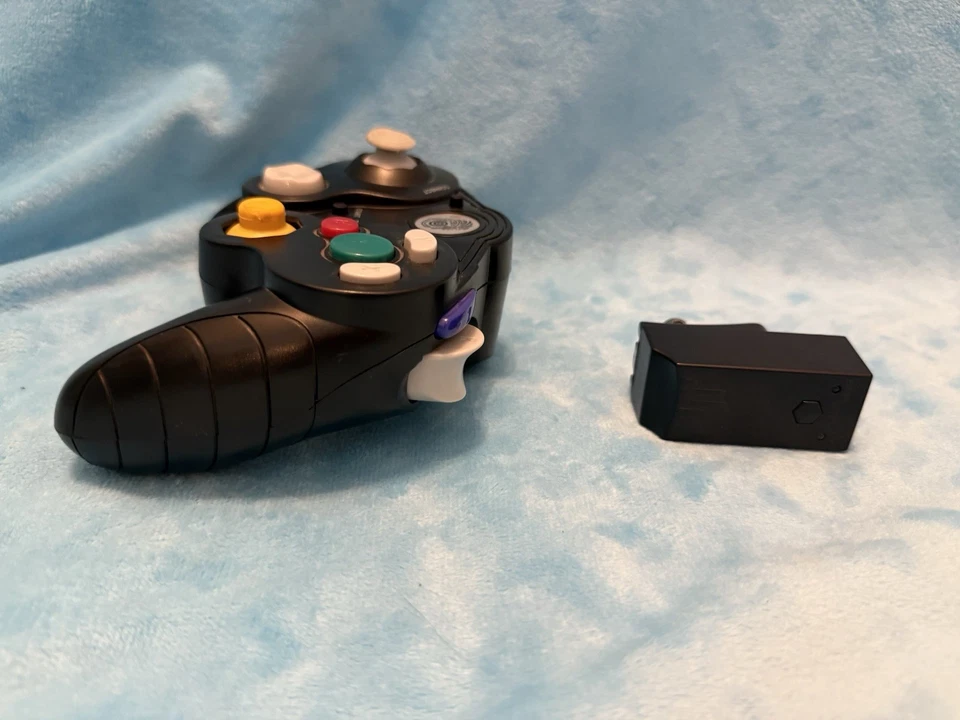 Nintendo GameCube Psyclone Wireless Controller with Receiver Tested Genuine OEM - Image 4 of 4