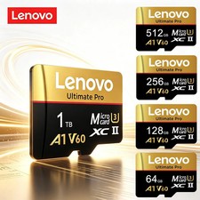 LENOVO 1TB 512GB 256GB 128GB Micro TF SD Card High Speed Class Flash Memory*