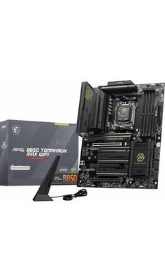 MSI MAG B850 TOMAHAWK MAX WIFI AM5 AMD B850 SATA 6Gb/s 5G Network Wi-Fi7 DDR5 Mo