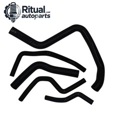 Silicone Pipe Fit Honda Acura Integra Dc2 Db6db8 B18c 95-00 Black Radiator Hose