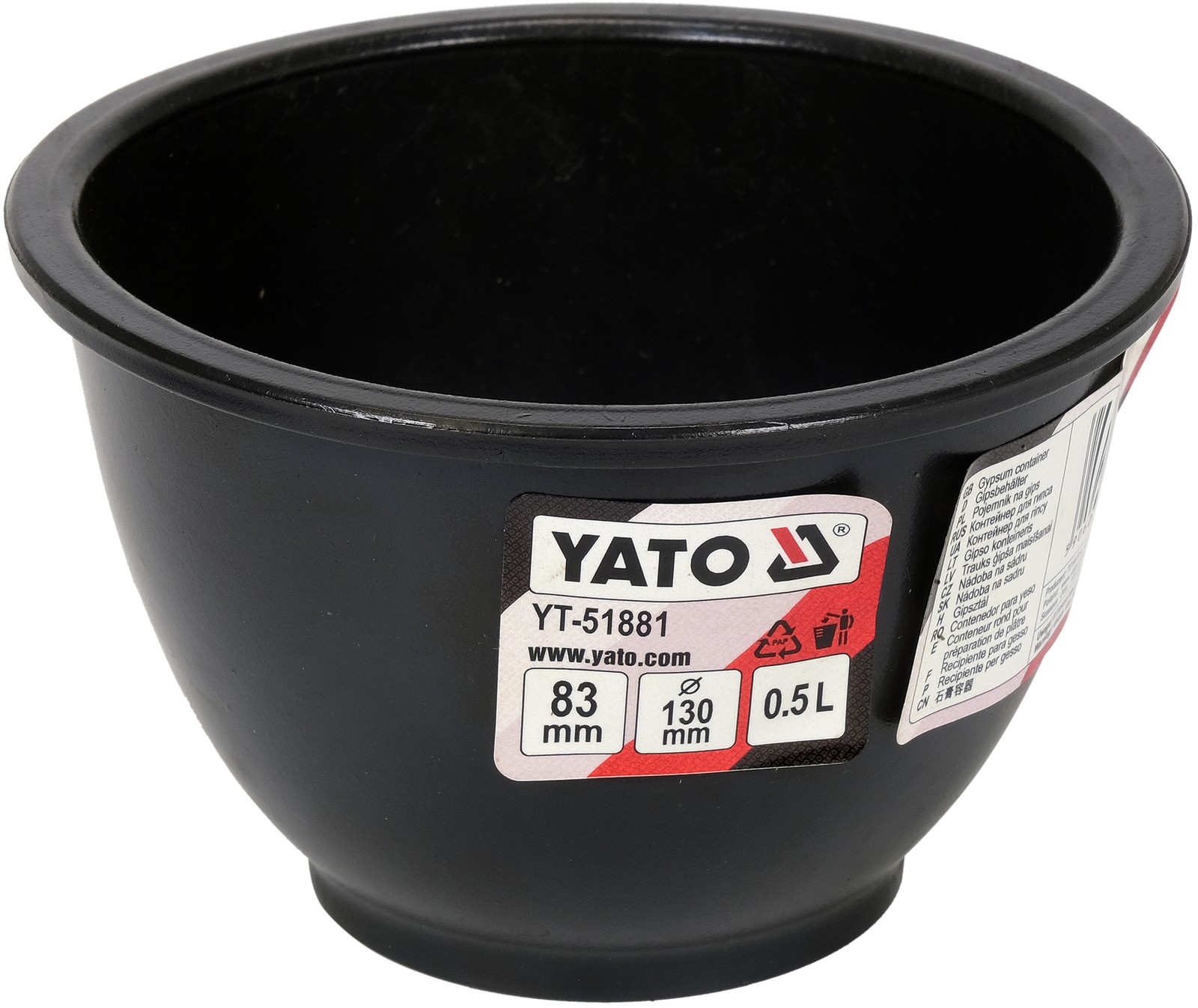 2x ✅Fits YATO NARZ�DZIA YT-51881 PLASTER CONTAINER 0.5L.   ⭐UK Seller⭐