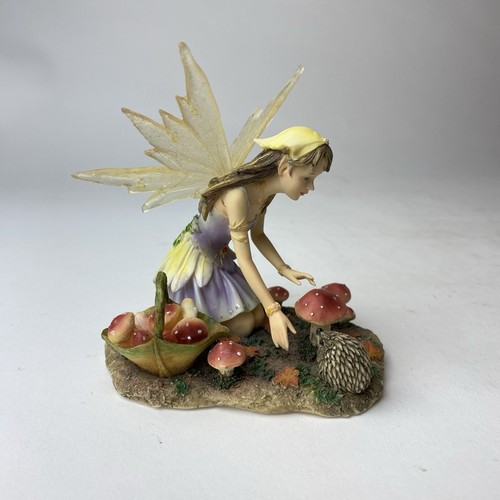 Faerie Glen ALVEBLOOM Woodland Mushroom Hedgehog Fairy FG893 - Picture 4 of 11
