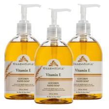 Vitamin E Glycerin Liquid Hand Soap 36 Fl Oz Moisturizing Aloe Vera Blend 0.75 per fl oz