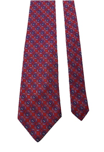 Robert Talbott Best Of Class Cross Circles Medallion Men's Silk Necktie Made USA - Picture 4 of 12