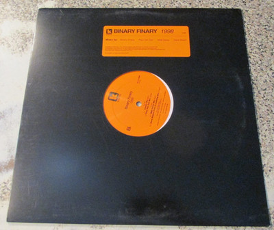 12'' Record Album UK  Binary Finary 1998 Classic Mix Paul Van Dyke Mix