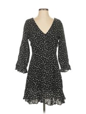 Minkpink Women Black Casual Dress S