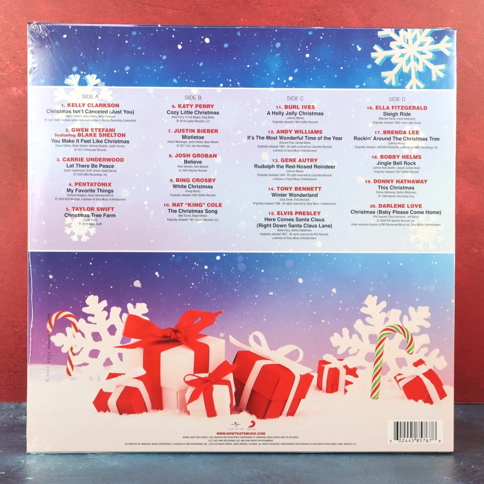 Now That’s What I Call A Wonderful Christmas 2 LP Candy Floss Vinyl 2022 Sealed - Image 2 of 4