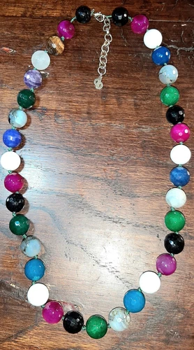 Collana Pietre Dure Christian Dior Vintage