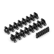 Chevy Sbc 350 1.5 Ratio 716 Ultra Black Chromoly Roller Rocker Arms Set Chevy Sbc 350 1.5 Ratio 716 Ultra Black Chromoly Roller Rocker Arms Set