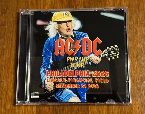 AC/DC Philadelphia 2026 Angus Young Brian Johnson 2CD
