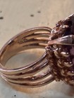 Art Deco Antique 14K Gold And Large Rectangular Amethyst Ring, Size 6.5 — photo 7