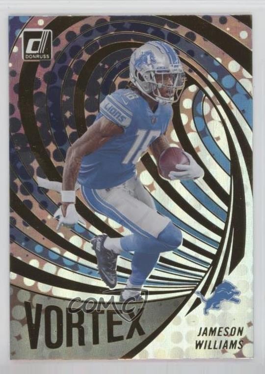 2022 Panini Donruss Vortex Jameson Williams #VTX-21 0nr3