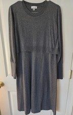 Beautiful Cozy Good Fabric Calvin Klein Winter Dress, Up To Knee