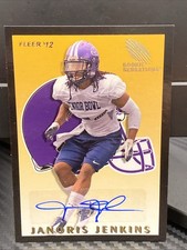 Janoris Jenkins 2012 Fleer Retro Rookie Sensations Autograph RC AUTO #RS-48 (kk)