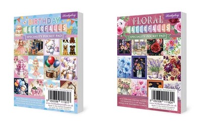 Hunkydory - Waterfall Pocket Pads Launch - 150 GSM A7 Size