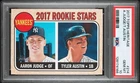 Aaron Judge 2017 Topps Heritage #214 RC Rookie PSA 10 GEM MINT