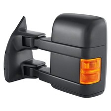For Ford F-250 Super Duty 08-10 Driver Side Power Towing Mirror Heated, Foldaway