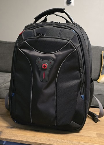 Wenger Carbon 17" Czarny plecak na laptopa Plecak Torba