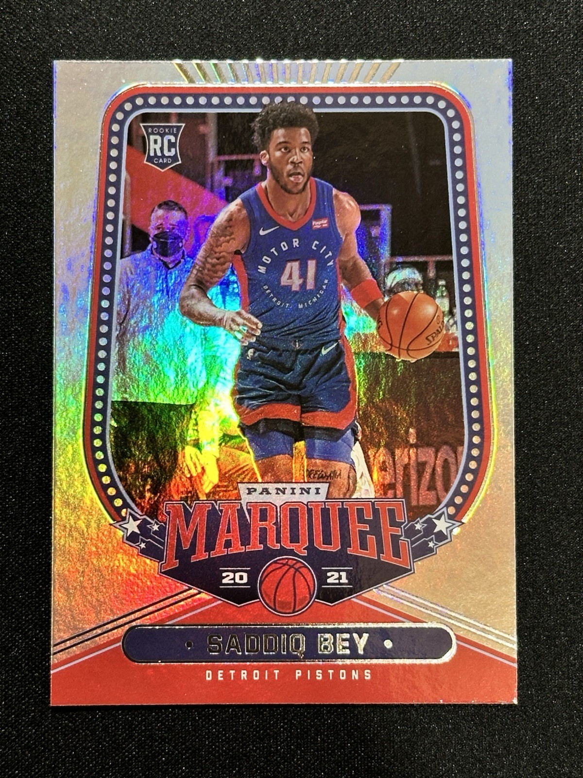 2020-21 Panini Chronicles Marquee Saddiq Bey #248 Pistons RC