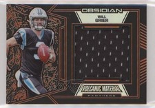 2019 Obsidian Volcanic Material Relics Electric Etch Orange 32/50 Will Grier 0g4