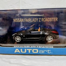 AutoArt 1/64 scale diecast model car Nissan Fairlady Z Roadster black from Japan